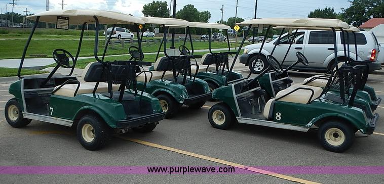 image for item I3605 (5) Club Car electric golf carts