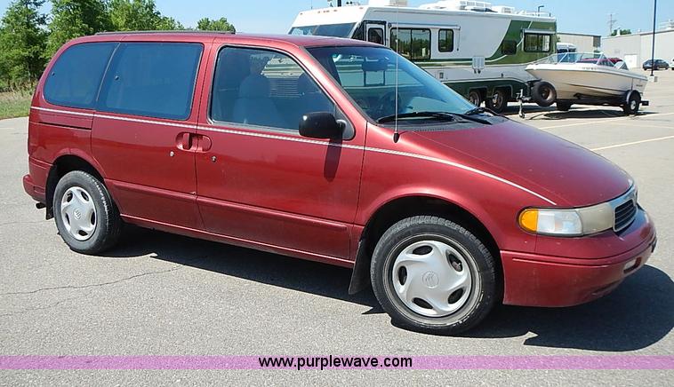 image for item I3611 1996 Mercury Villager GS van