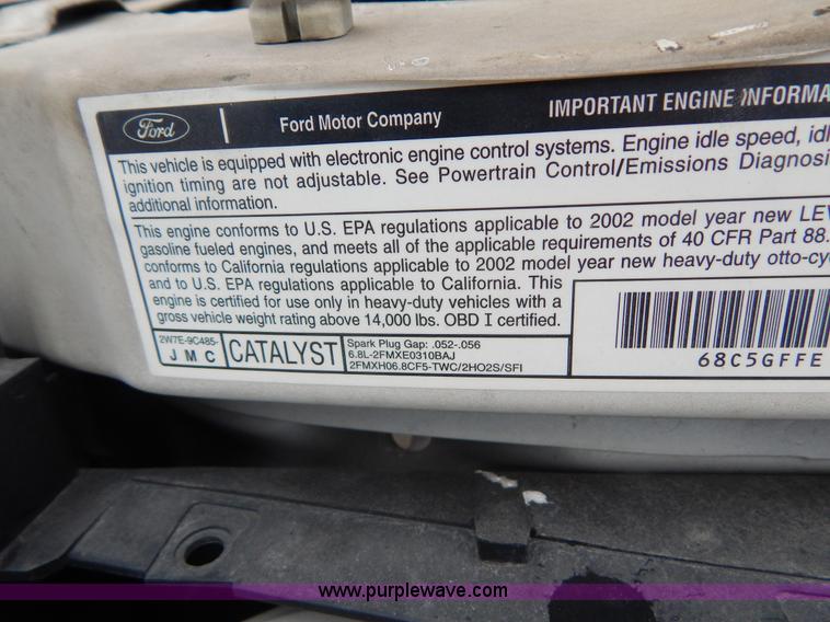 image for item I4684 2002 Ford Econoline E450 Braun bus