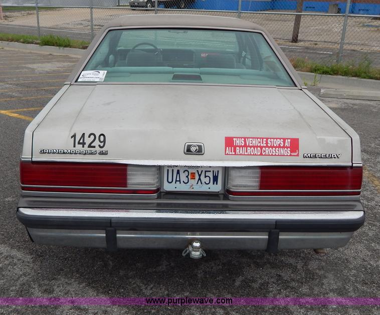 image for item I4687 1990 Mercury Grand Marquis GS