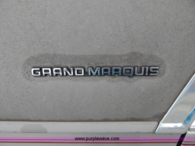 image for item I4687 1990 Mercury Grand Marquis GS