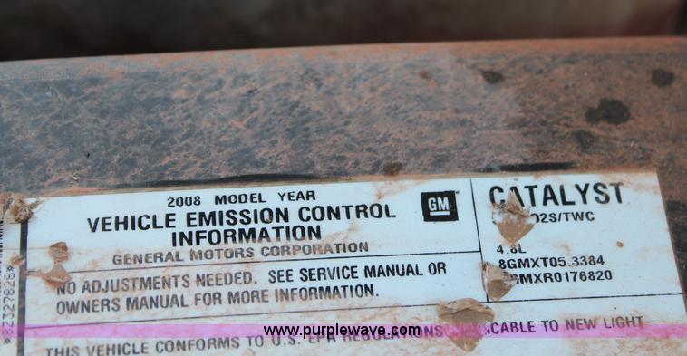 image for item J2171 2008 Chevrolet Silverado 1500 Ext. Cab pickup truck