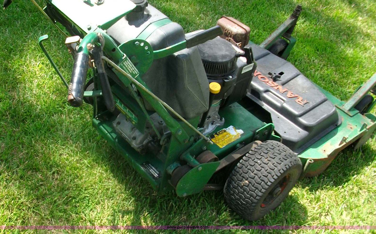 Ransomes Xm3653 lawn mower in Wamego, KS Item D1043 sold Purple Wave