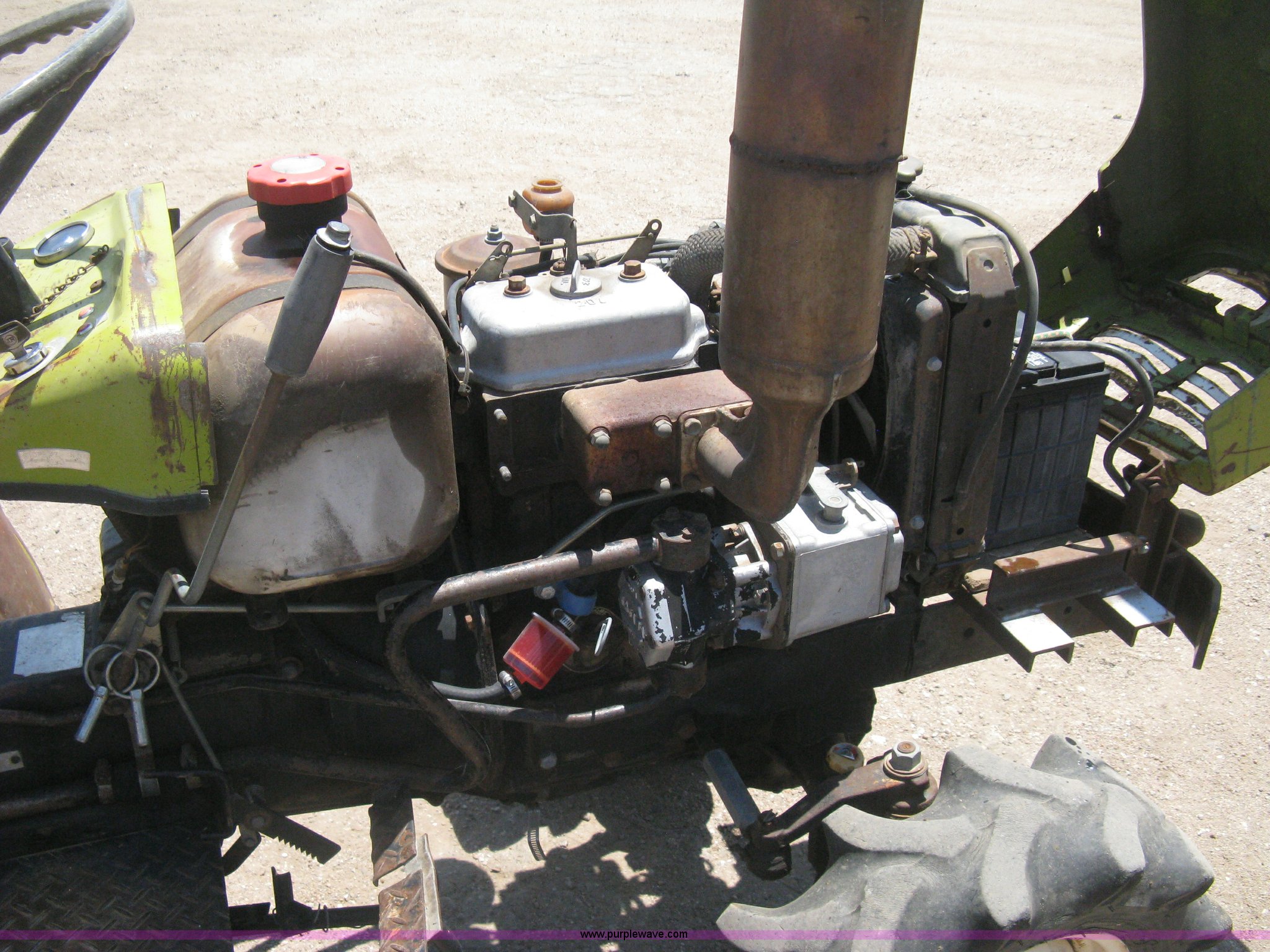 Yanmar YM155D MFWD tractor in Wichita, KS Item H5426 sold Purple Wave