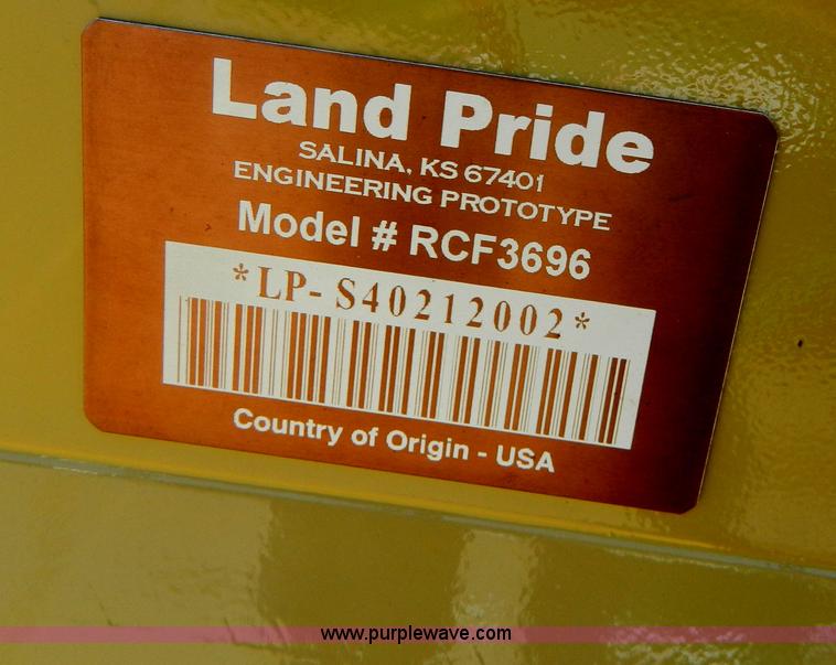 image for item AD9799 Land Pride RCF3696 rotary mower
