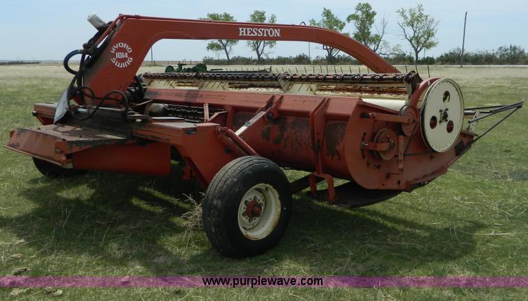 image for item AL9993 Hesston 1014 HydroSwing swather