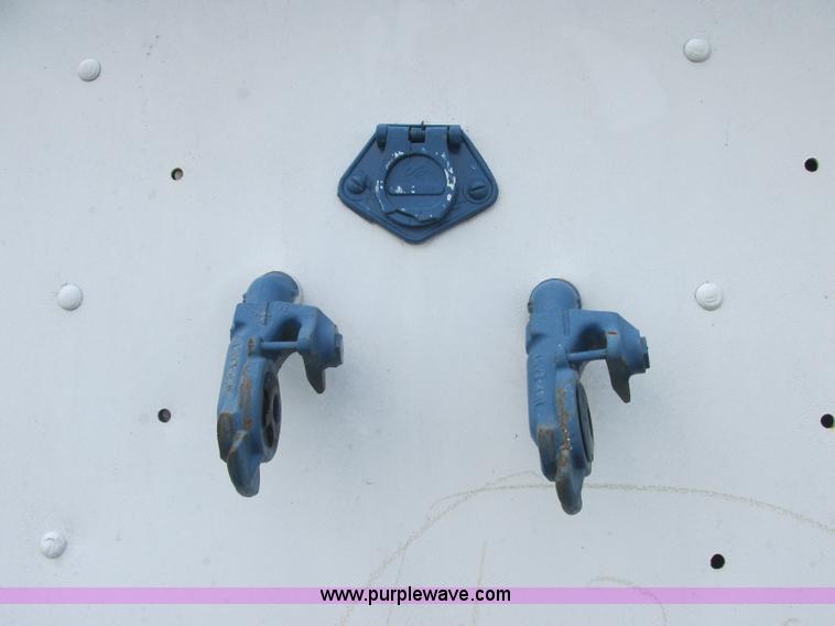 image for item B4922 1974 Cornhusker double hopper grain trailer