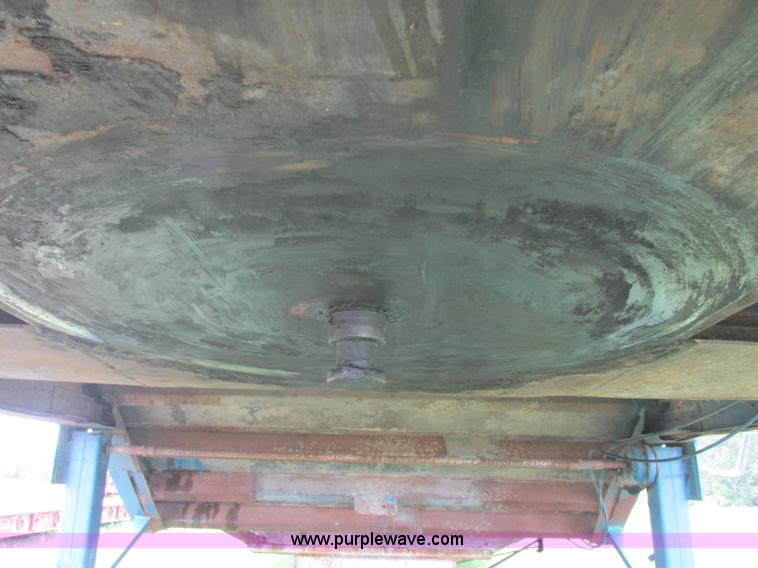 image for item B4922 1974 Cornhusker double hopper grain trailer