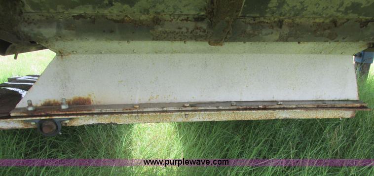 image for item B4922 1974 Cornhusker double hopper grain trailer