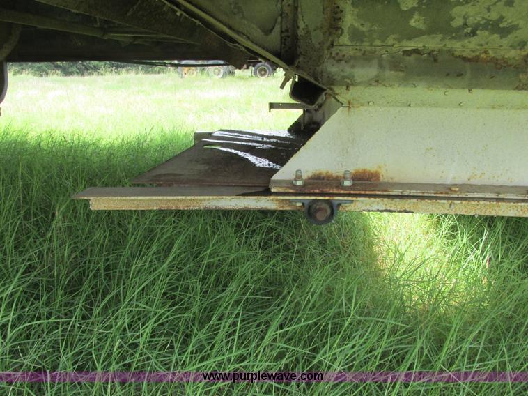 image for item B4922 1974 Cornhusker double hopper grain trailer