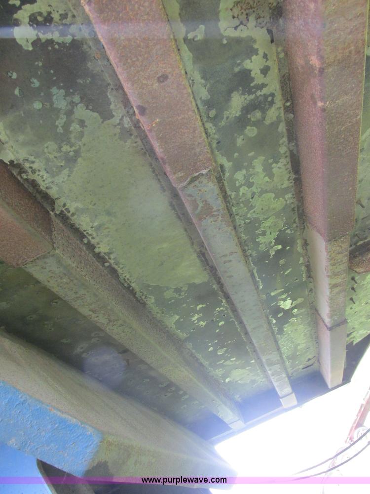 image for item B4922 1974 Cornhusker double hopper grain trailer