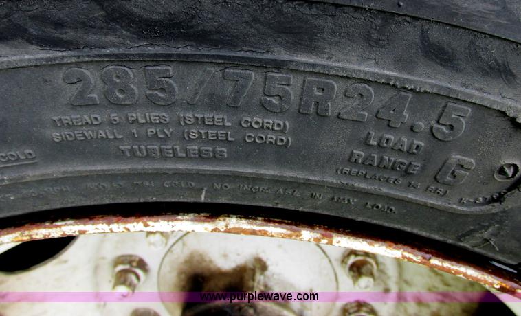 image for item B4922 1974 Cornhusker double hopper grain trailer