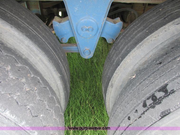 image for item B4922 1974 Cornhusker double hopper grain trailer