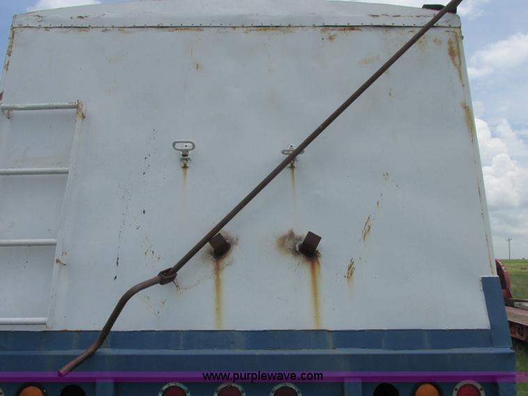 image for item B4922 1974 Cornhusker double hopper grain trailer