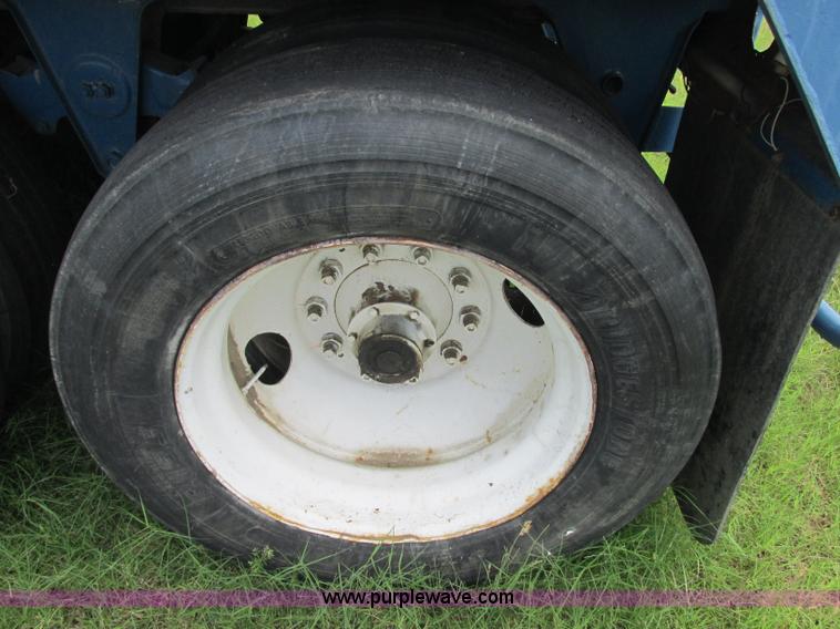 image for item B4922 1974 Cornhusker double hopper grain trailer