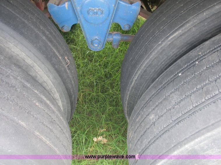 image for item B4922 1974 Cornhusker double hopper grain trailer