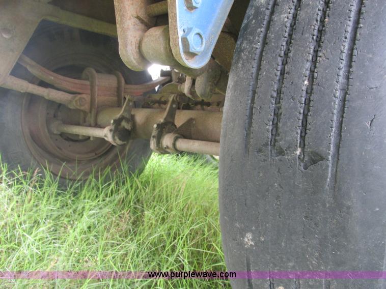 image for item B4922 1974 Cornhusker double hopper grain trailer