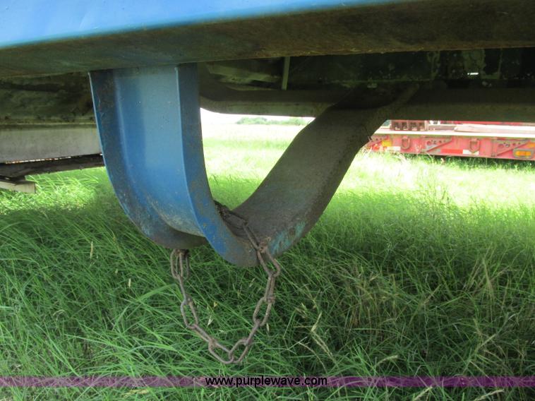 image for item B4922 1974 Cornhusker double hopper grain trailer