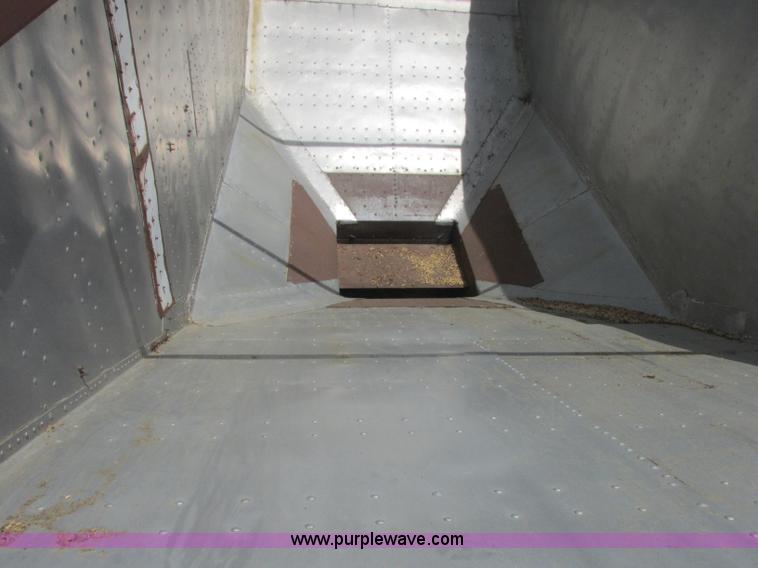 image for item B4922 1974 Cornhusker double hopper grain trailer