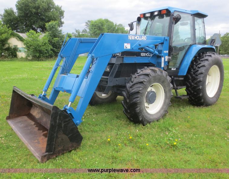 image for item D2083 1997 New Holland 7740SLE MFWD tractor