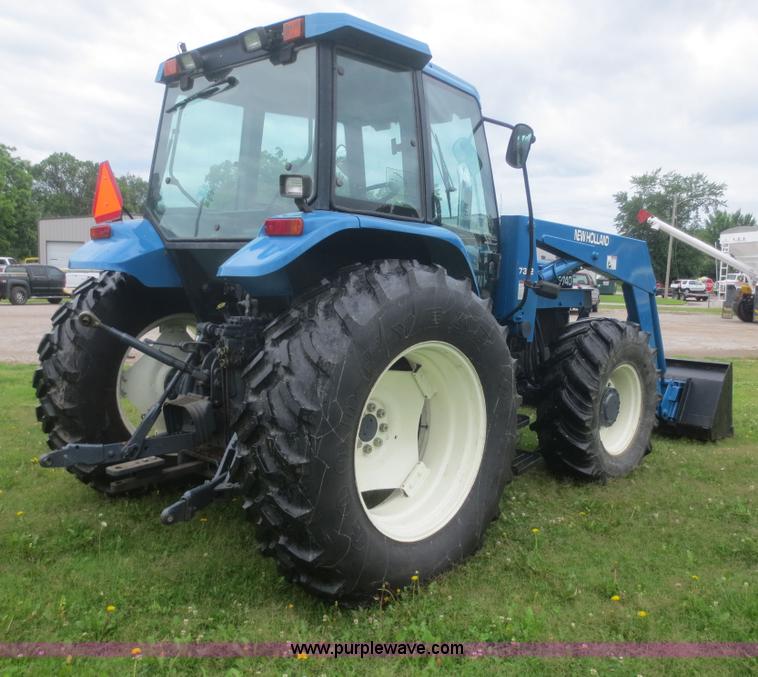 image for item D2083 1997 New Holland 7740SLE MFWD tractor