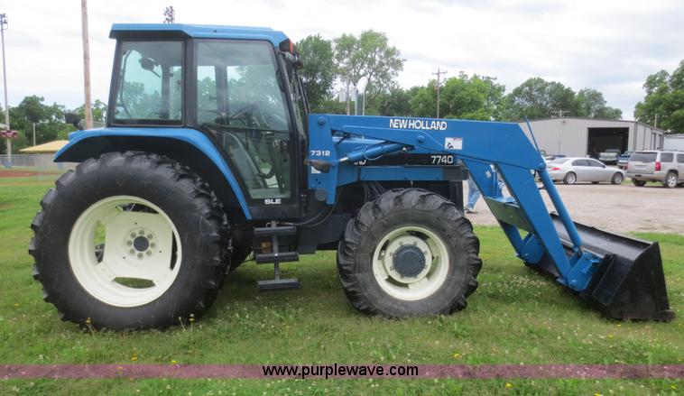 image for item D2083 1997 New Holland 7740SLE MFWD tractor