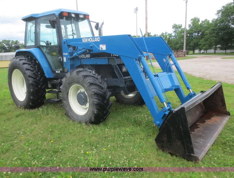 image for item D2083 1997 New Holland 7740SLE MFWD tractor