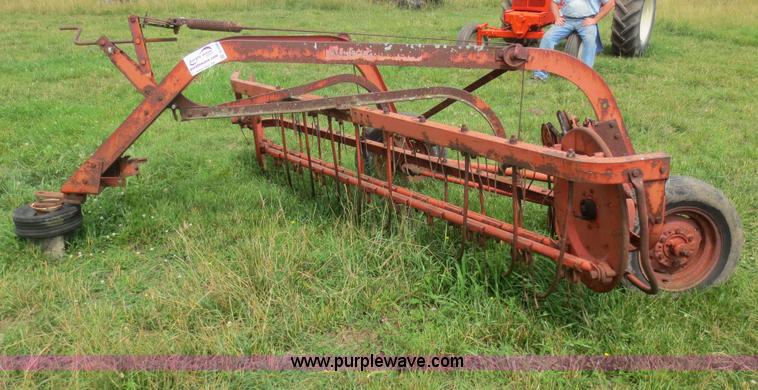 image for item D2090 Allis Chalmers side delivery hay rake