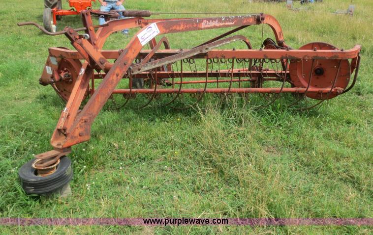 image for item D2090 Allis Chalmers side delivery hay rake