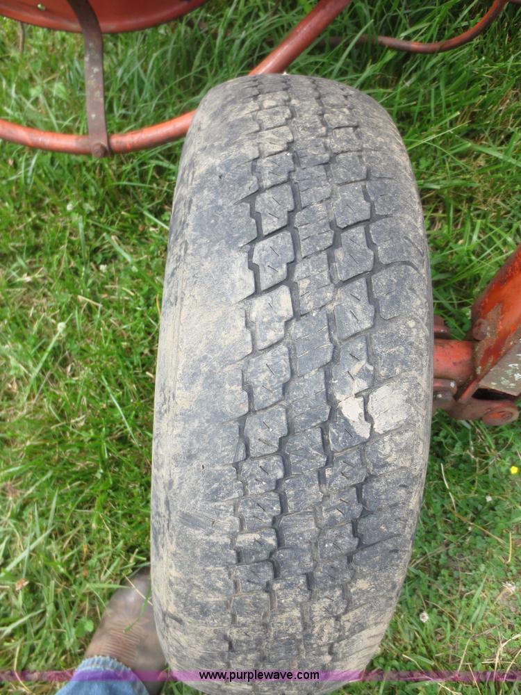 image for item D2090 Allis Chalmers side delivery hay rake