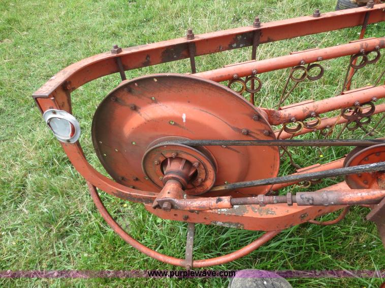image for item D2090 Allis Chalmers side delivery hay rake