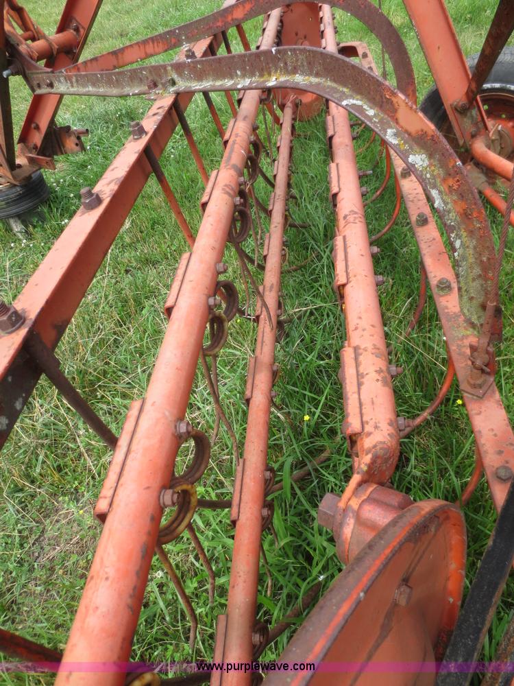 image for item D2090 Allis Chalmers side delivery hay rake