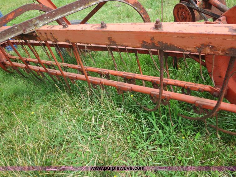 image for item D2090 Allis Chalmers side delivery hay rake