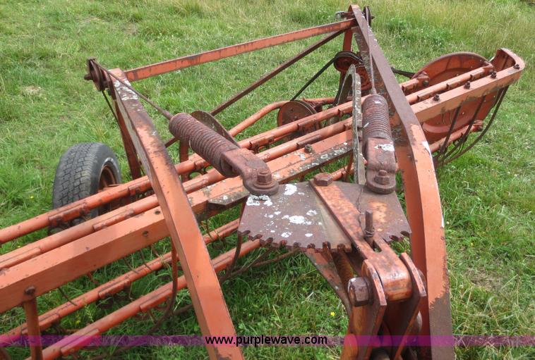 image for item D2090 Allis Chalmers side delivery hay rake