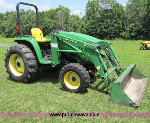 image for item F4910 2005 John Deere 4720 MFWD tractor