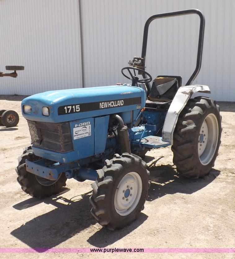 image for item H1809 1996 New Holland 1715 MFWD tractor