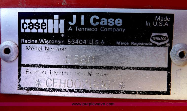 image for item H1841 1995 Case IH 8580 square baler