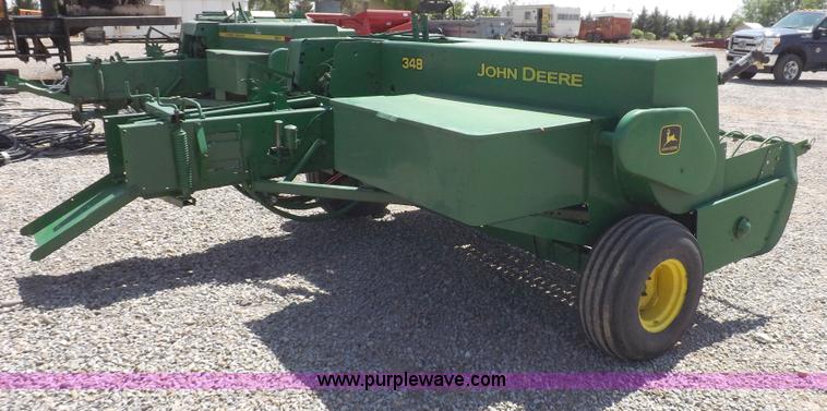 image for item H1842 John Deere 348 small square baler