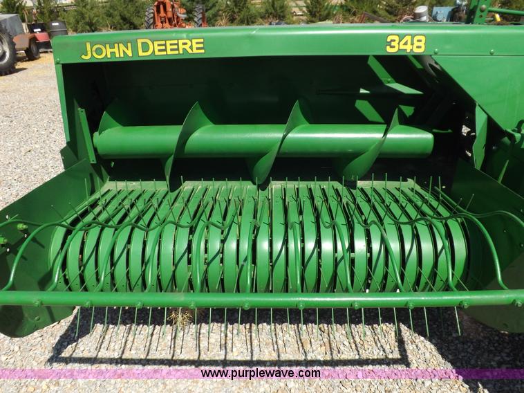 image for item H1842 John Deere 348 small square baler