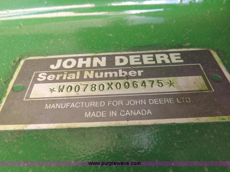 image for item H1844 John Deere 780 manure spreader