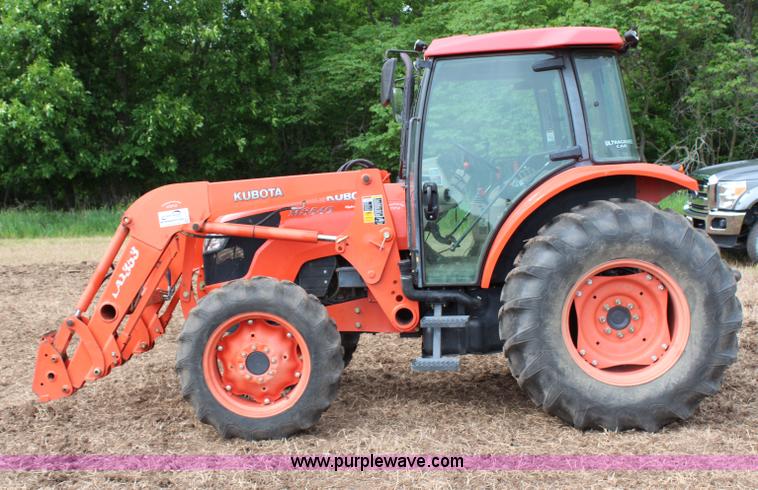 image for item H2717 2007 Kubota M8540 MFWD tractor