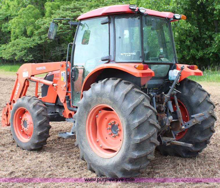 image for item H2717 2007 Kubota M8540 MFWD tractor