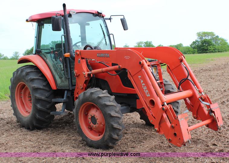 image for item H2717 2007 Kubota M8540 MFWD tractor
