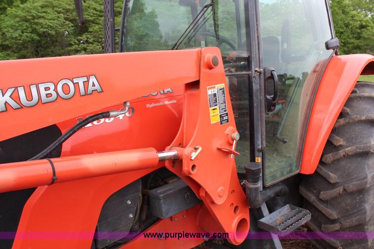image for item H2717 2007 Kubota M8540 MFWD tractor