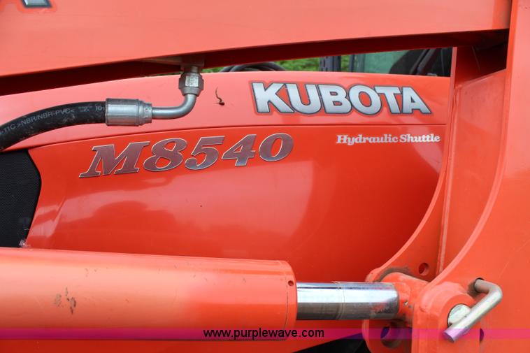image for item H2717 2007 Kubota M8540 MFWD tractor