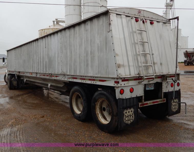 image for item H3396 1997 Jet 42' grain hopper trailer