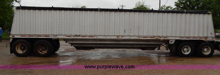 image for item H3396 1997 Jet 42' grain hopper trailer