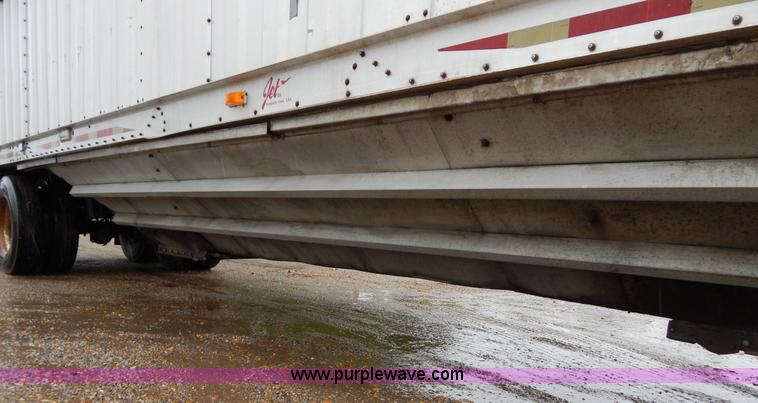 image for item H3396 1997 Jet 42' grain hopper trailer