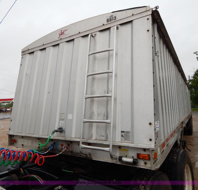 image for item H3396 1997 Jet 42' grain hopper trailer