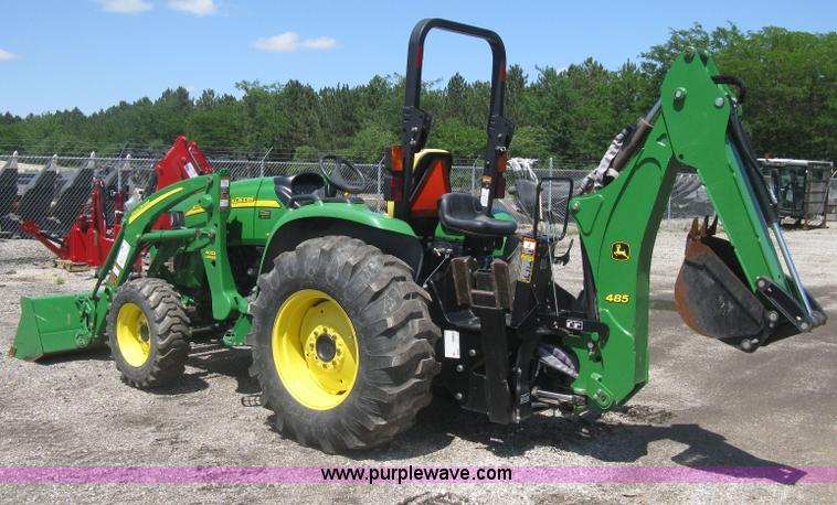 image for item H5420 2010 John Deere 4120 MFWD tractor